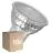Flerpack 10x Ledvance LED Spot GU10 PAR16 6.1W 575lm 60D - 827 Extra Varm Vit | Ersättare 80W