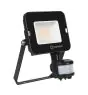 Ledvance LED Strålkastare Kompakt Svart 20W 2000lm 100D - 840 Kallvit | IP65 - Symmetrisk - Rörelse- och ljussensor
