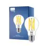 Philips Master LED E27 Päron Filament Klar 10.5W 1521lm - 922-927 Dim To Warm | Bästa Färgåtergivning - Dimbar - Ersättare 100W