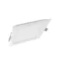 Ledvance LED Downlight Slim Fyrkant SQ105 6W 430lm 120D - 840 Kallvit 