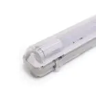 Noxion LED Allmänbruksarmatur Vattentät Armatur Poseidon V2.0 incl. 1x Noxion LED Rör T8 Standard Output 15W 1800lm - 830 Varm Vit | 120cm