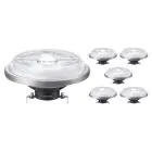Flerpack 6x Philips MASTER LED Spot G53 AR111 10.8W 600lm 24D - 927 Extra Varm Vit | Bästa färgåtergivning - Dimbar - Ersättare 50W