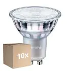 Flerpack 10x Philips MASTER Value LED Spot GU10 PAR16 3.7W 365lm 60D - 930 Varm Vit | Bästa Färgåtergivning - Dimbar - Ersättare 50W