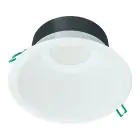 Philips LED Downlight Coreline DN142B Aluminium Vit 9.8W 1200lm 60D - 840 Kallvit | Utskärning   155mm - IP20 - Vit Reflektor